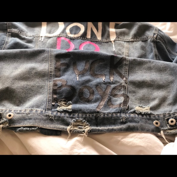 Denim Long Jacket - Picture 5 of 8